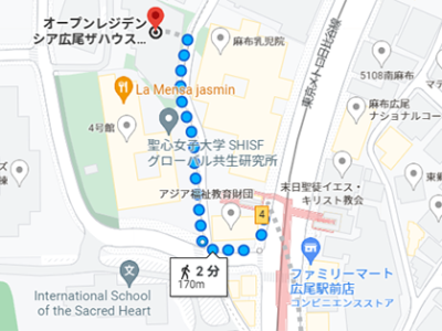 マンション近隣地図