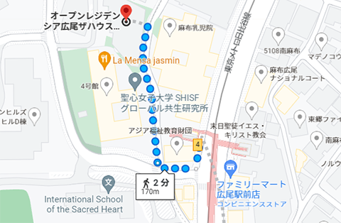 マンション近隣地図